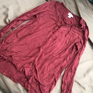 Old Navy criss cross blouse